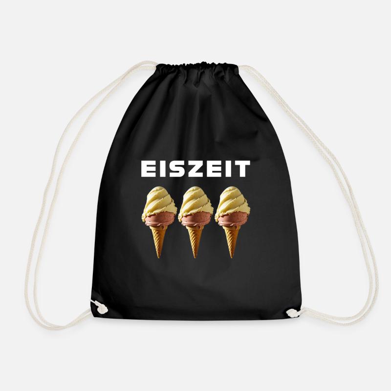 Eiszeit - Turnbeutel - Schwarz