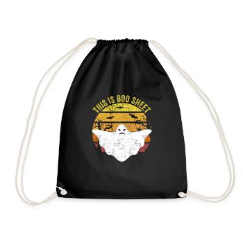 C’est Boo Sheet Ghost Funny Halloween Spooky - Sac de sport léger - noir - Devant