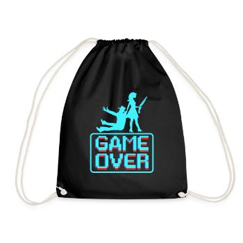 Bachelor party rumbling bachelor party - Drawstring Bag - black - Front