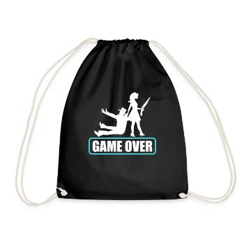 Bachelor party rumbling bachelor party - Drawstring Bag - black - Front