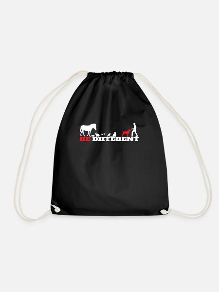 Hunde Deutsch Drahthaar Hundebesitzer - Turnbeutel - Schwarz