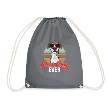 Italian Greyhound Greyhound Dogs - Drawstring Bag - grey - Front