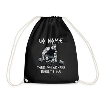 Viking Sports Fan Musculation Fitness Viking - Sac de sport léger - noir - Devant