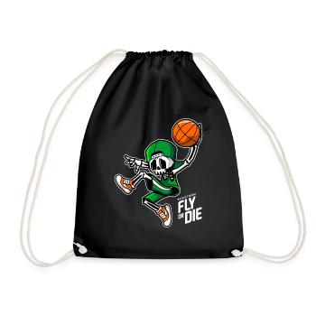 Os de panier - Sac de sport léger - noir - Devant