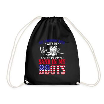 Tout ce que j’ai ramené avec moi, c’était du sable - Sac de sport léger - noir - Devant