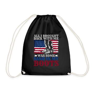 Tout ce que j’ai ramené avec moi, c’était du sable - Sac de sport léger - noir - Devant