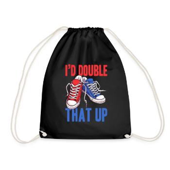 Sneakerhead Collector - Drawstring Bag - black - Front