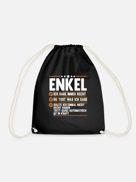 Enkel - Turnbeutel - Schwarz