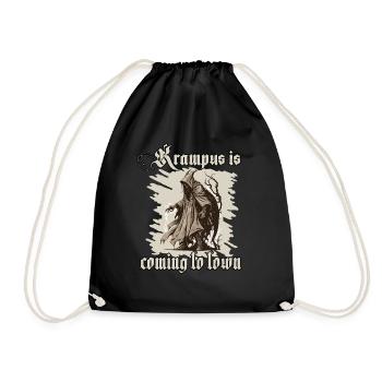 Crampus Shirt The evil awakens - Drawstring Bag - black - Front