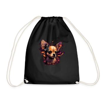 Chihuahua - Electronic Music Techno Festival - Drawstring Bag - black - Front