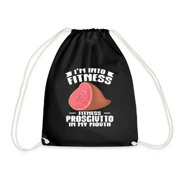 Ham - Drawstring Bag - black - Front