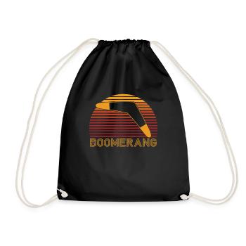 Boomerang - Sac de sport léger - noir - Devant