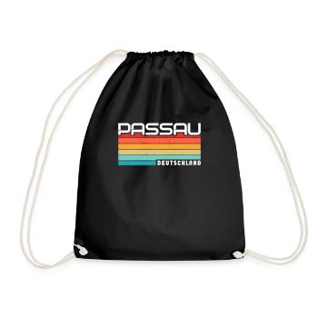 Passauerin Passauer Passau - Drawstring Bag - black - Front