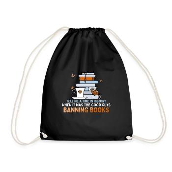 Citations de lecture amusantes Rat de bibliothèque Les bons gars - Sac de sport léger - noir - Devant