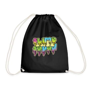 Slime Kid Love Slime Crafts Art Slime Squad - Turnbeutel - Schwarz - Vorne