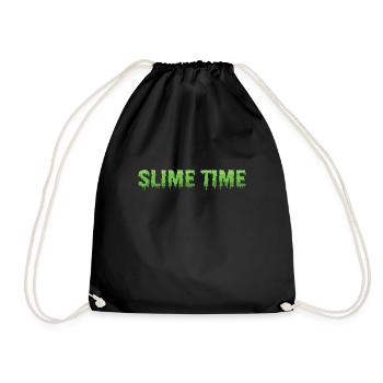 Slime Kid Love Slime Crafts Art Slime Time - Sac de sport léger - noir - Devant