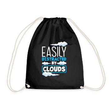 Meteorologist Meteorology Storm Chaser Gift - Drawstring Bag - black - Front