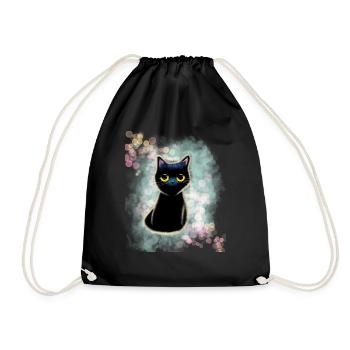 Cat Daddy Cat Maman Chat Amis - Sac de sport léger - noir - Devant
