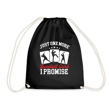 Funny Trader Men Collector Just One More Baseball - Sac de sport léger - noir - Devant