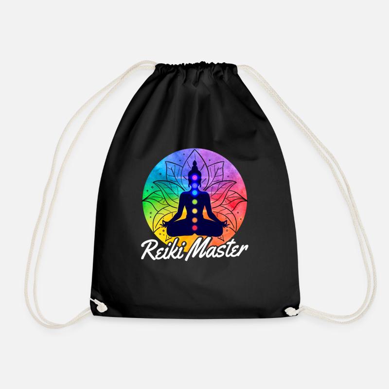 Reiki Master - Turnbeutel - Schwarz
