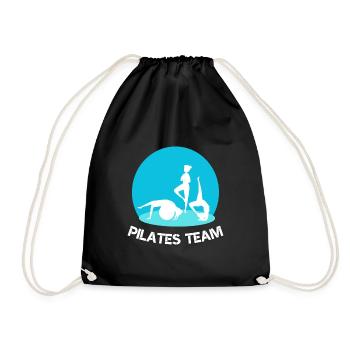 L’équipe Pilates - Sac de sport léger - noir - Devant