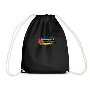 Mozambique - Drawstring Bag - black - Front