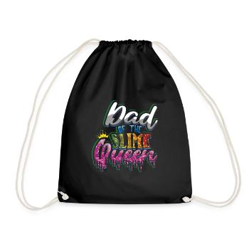 Papa Slime Kid Love Slime Lover Colorful Slime - Sac de sport léger - noir - Devant
