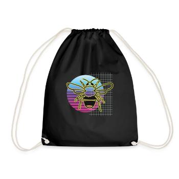 Abeille pour apiculteurs et apiculteurs - Sac de sport léger - noir - Devant