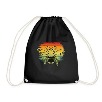 Abeille pour apiculteurs et apiculteurs - Sac de sport léger - noir - Devant