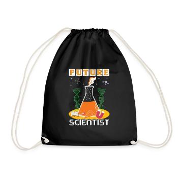 Future Scientist - Funny For All Curious Minds - Turnbeutel - Schwarz - Vorne