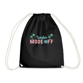 Bye School Out Happy Last Class Teacher Mode Off - Sac de sport léger - noir - Devant