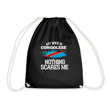 Congo Épouse - Sac de sport léger - noir - Devant