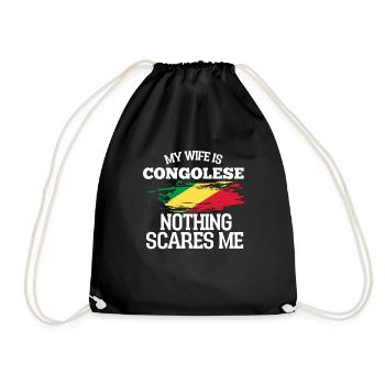 Congo Épouse - Sac de sport léger - noir - Devant