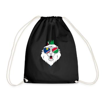 Namibia - Drawstring Bag - black - Front