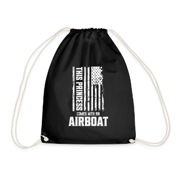 Cette princesse vient avec une hélice d’hydroglisseur Swed - Sac de sport léger - noir - Devant