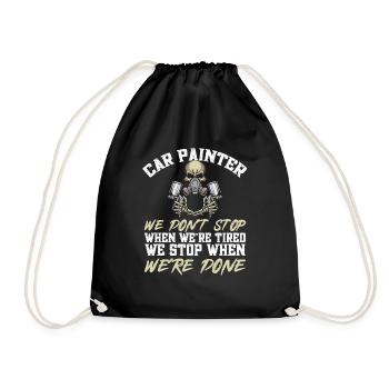 Body Painter Car Painter Painter - Sac de sport léger - noir - Devant