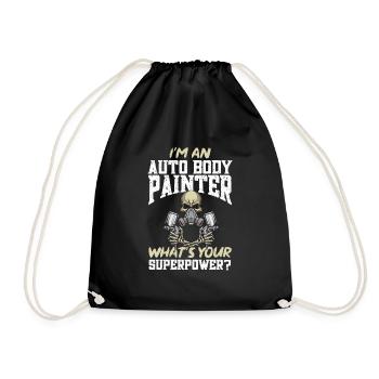 Body Painter Car Painter Painter - Sac de sport léger - noir - Devant