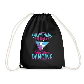 Danser - Sac de sport léger - noir - Devant