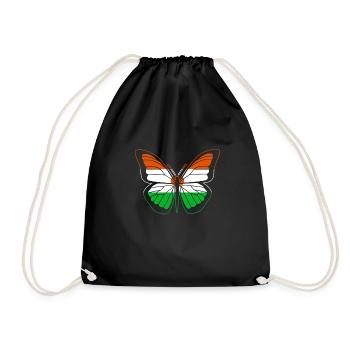 Niger - Turnbeutel - Schwarz - Vorne