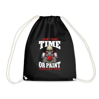 Body Painter Car Painter Painter - Sac de sport léger - noir - Devant
