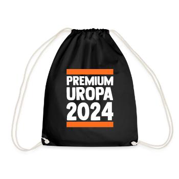 Werdender Uropa 2036 - Turnbeutel - Schwarz - Vorne