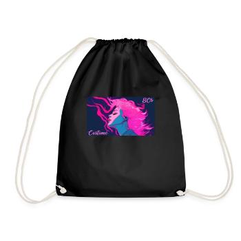 Soirée à thème des années 80 C’est mon costume des années 80 - Sac de sport léger - noir - Devant