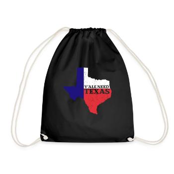Vous avez tous besoin du Texas - Sac de sport léger - noir - Devant
