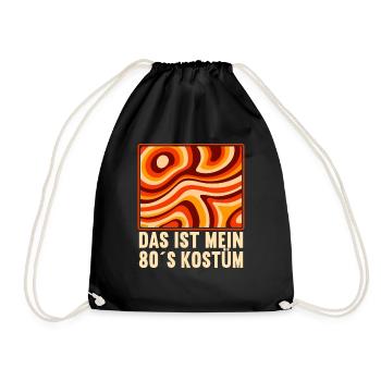 Soirée à thème des années 80 C’est mon costume des années 80 - Sac de sport léger - noir - Devant