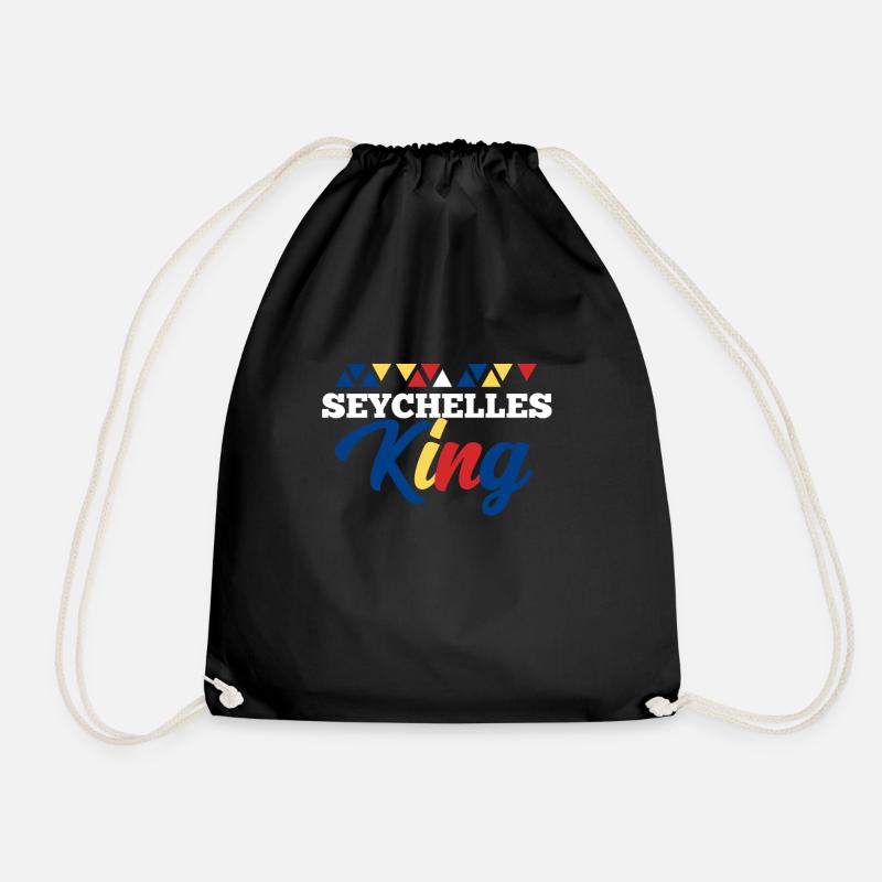 Seychellen - Turnbeutel - Schwarz