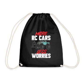 RC Car Ferngesteuertes Auto - Turnbeutel - Schwarz - Vorne