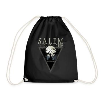Salem 1692 They Missed One Halloween Witch Moon - Drawstring Bag - black - Front