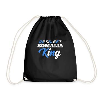 Somalia - Turnbeutel - Schwarz - Vorne