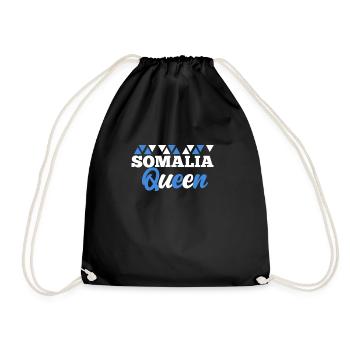 Somalia - Turnbeutel - Schwarz - Vorne