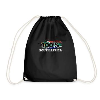 Afrique du Sud - Sac de sport léger - noir - Devant
